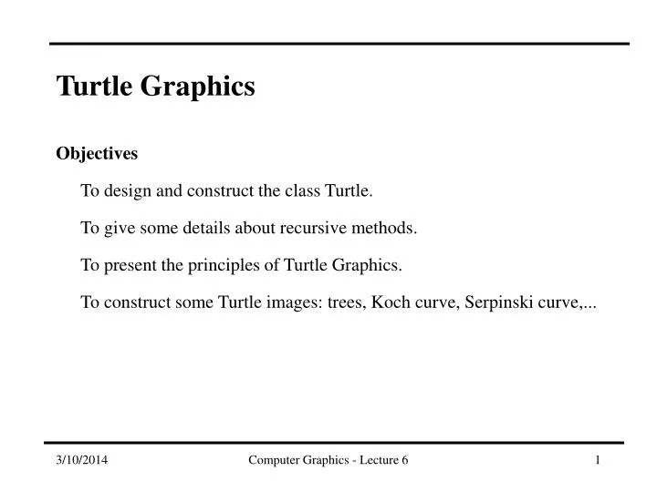 turtle graphics