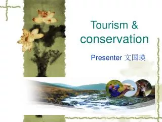 Tourism &amp; conservation