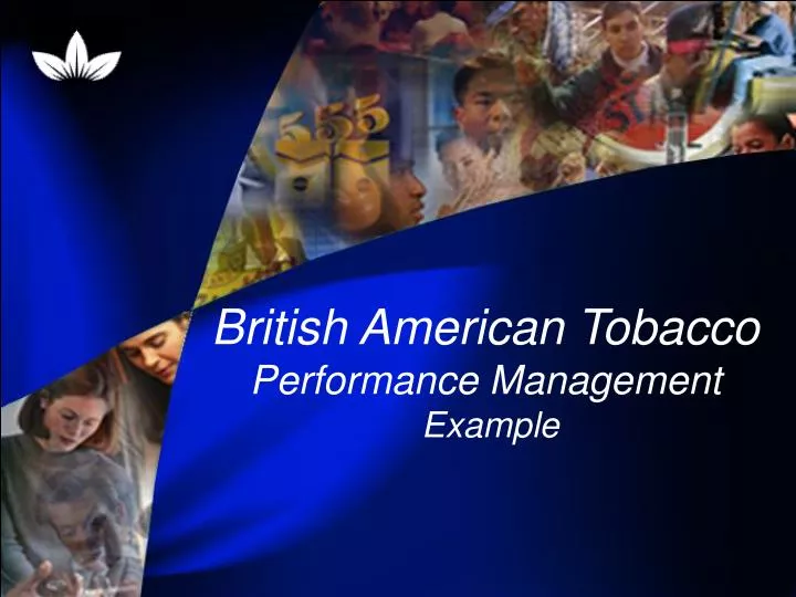 british american tobacco performance management example