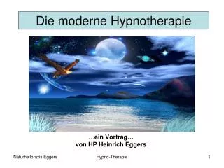 Die moderne Hypnotherapie