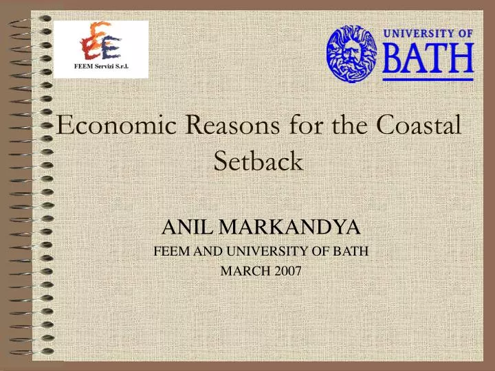 economic reasons for the coastal setback