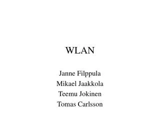 WLAN