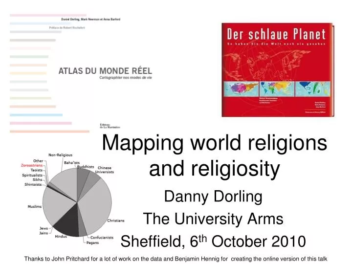 mapping world religions and religiosity
