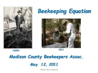 Beekeeping Equation