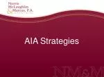 PPT - AIA Strategies PowerPoint Presentation, free download - ID:9431575