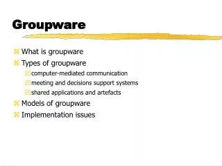 groupware