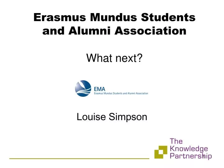 erasmus mundus students and alumni association what next