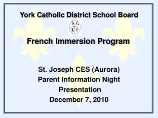 York Catholic District School Board