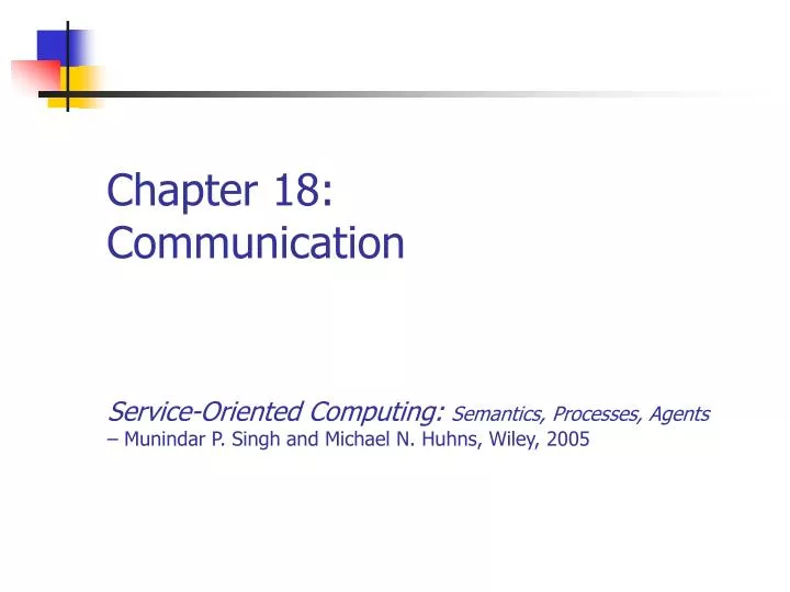 chapter 18 communication