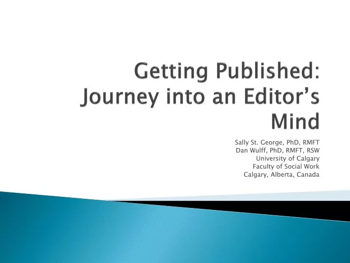 getting published journey into an editor s mind