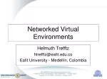 Networked Virtual Environments - slide 1