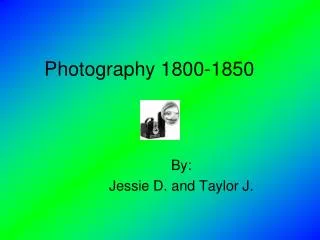 Photography 1800-1850