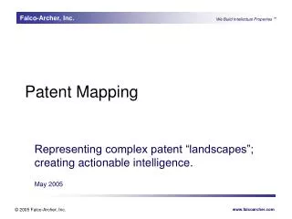 Patent Mapping