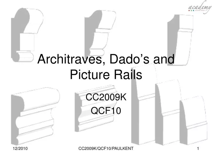 architraves dado s and picture rails