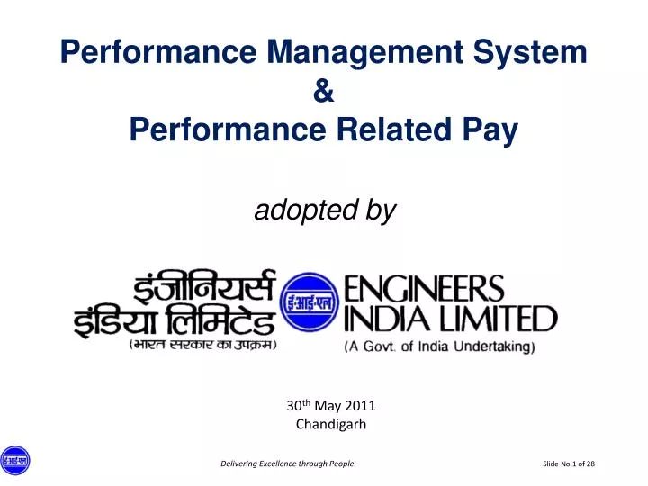 performance management system performance related pay adopted by