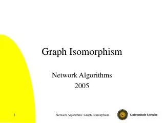 Graph Isomorphism