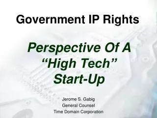 Government IP Rights