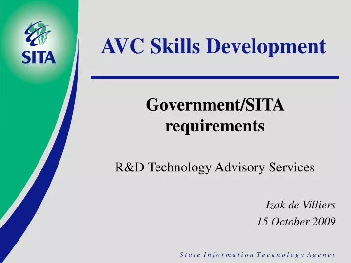 avc skills development