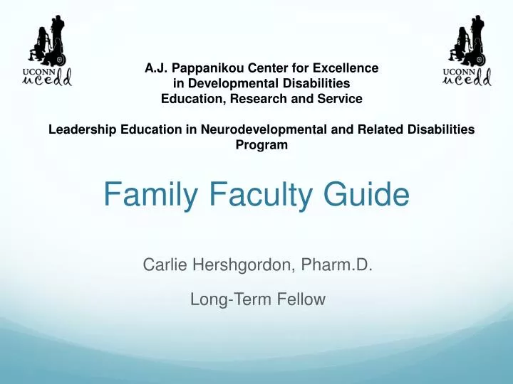 family faculty guide