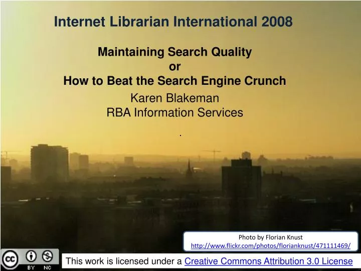 internet librarian international 2008