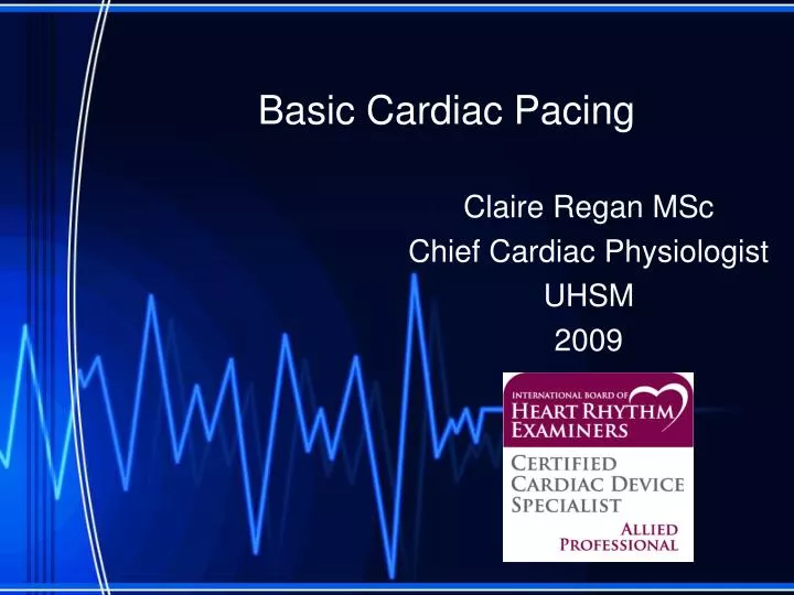 basic cardiac pacing