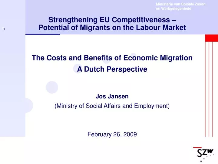 strengthening eu competitiveness potential of migrants on the labour market