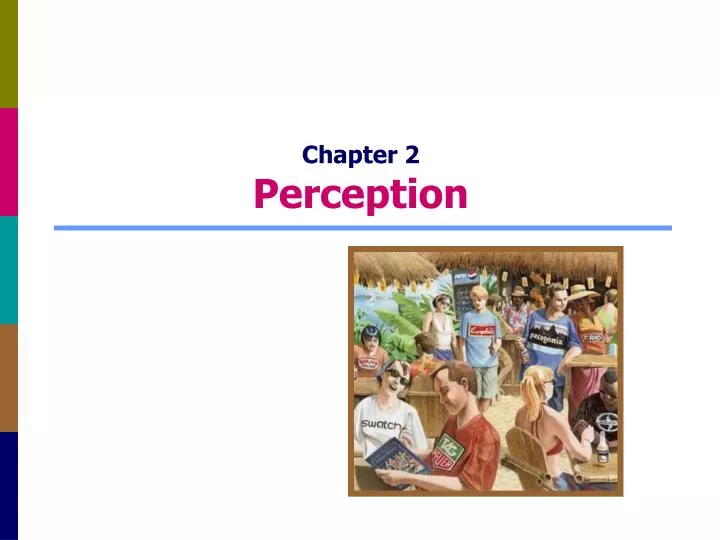 chapter 2 perception