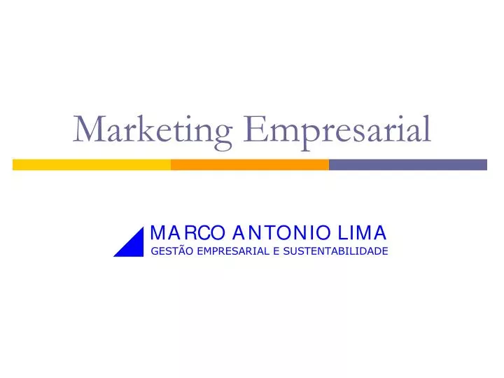 marketing empresarial