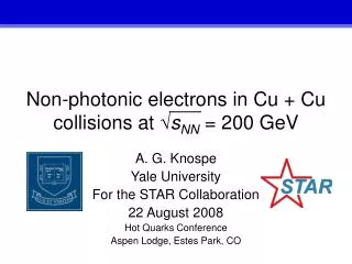 Non-photonic electrons in Cu + Cu collisions at ? s NN = 200 GeV