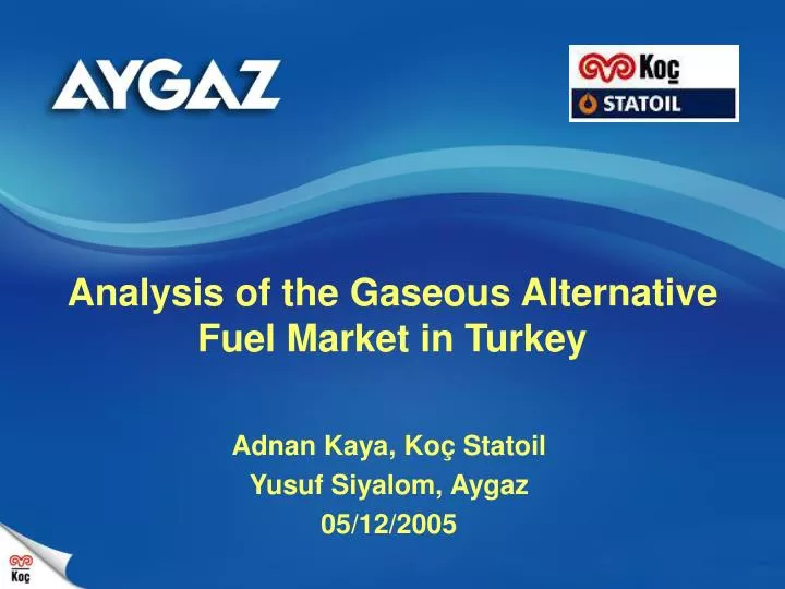 analysis of the gaseous alternative fuel market in turkey