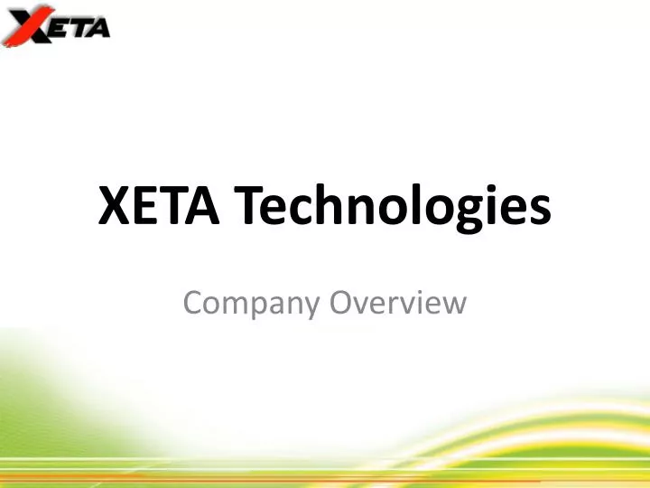 xeta technologies