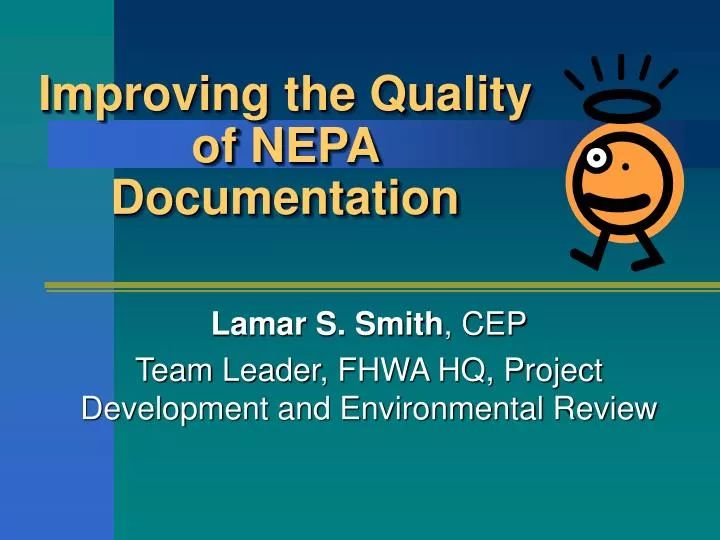 improving the quality of nepa documentation