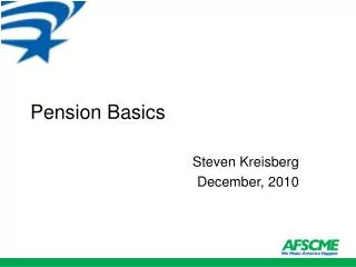 Pension Basics