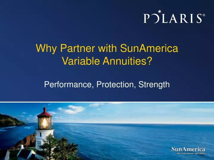 why partner with sunamerica variable annuities