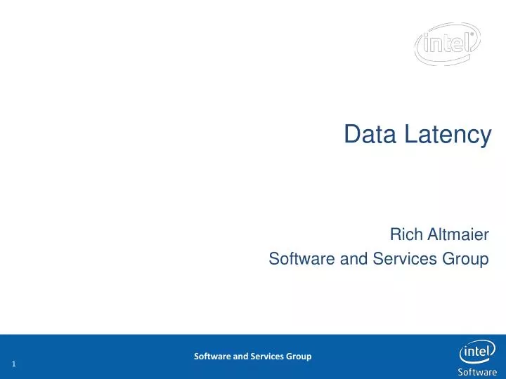 data latency