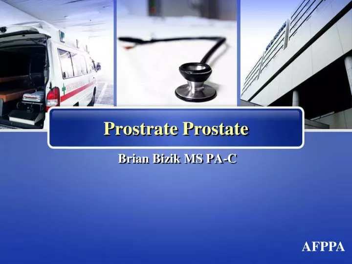 prostrate prostate