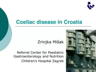 Coeliac disease in Croatia