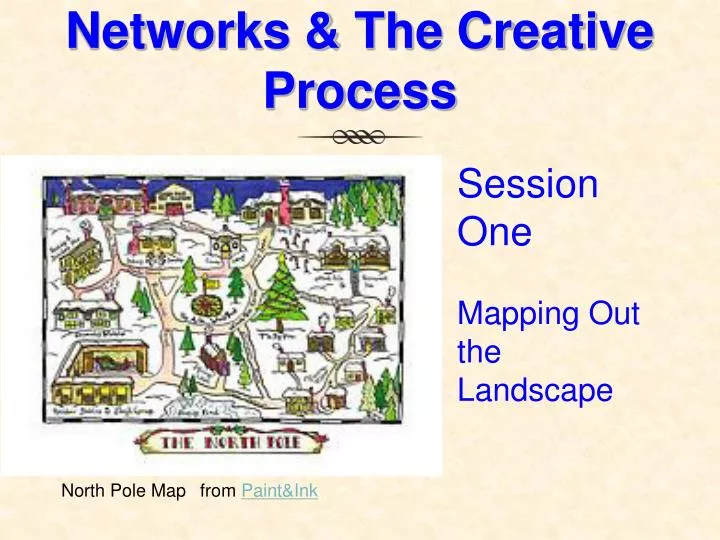 networks the creative process