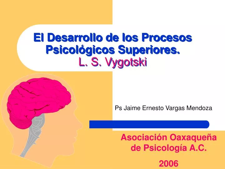 el desarrollo de los procesos psicol gicos superiores l s vygotski