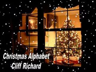 Christmas Alphabet Cliff Richard