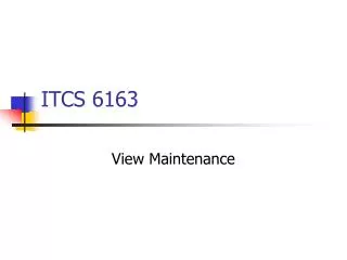 ITCS 6163