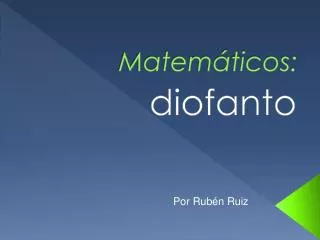 matem ticos
