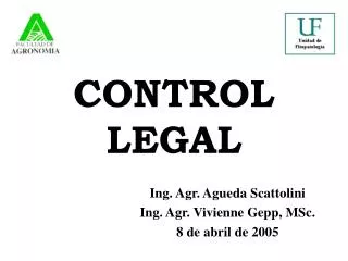 control legal