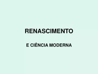 renascimento