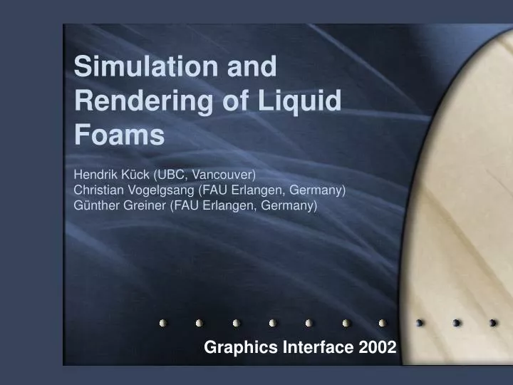 graphics interface 2002