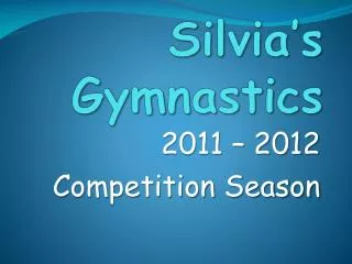 Silvia’s Gymnastics