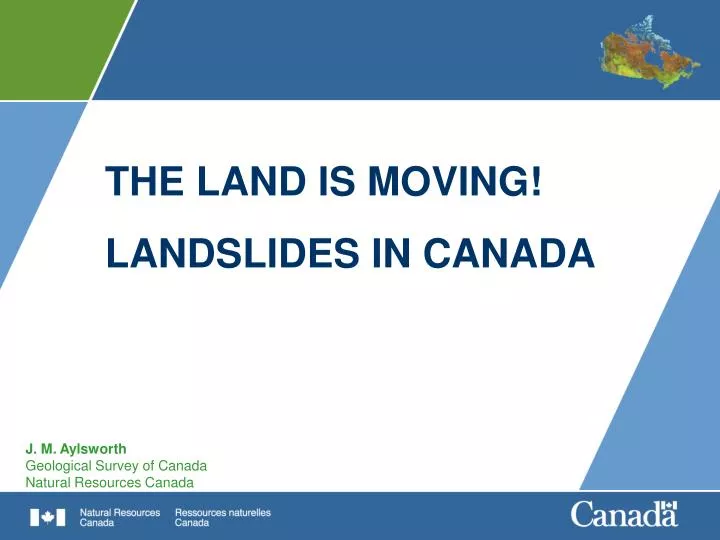 the land is moving landslides in canada