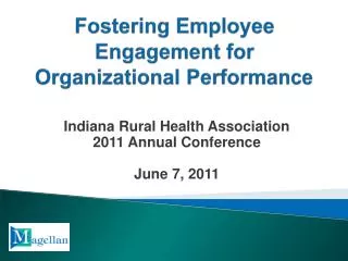 Fostering Employee Engagement for Organizational Performance