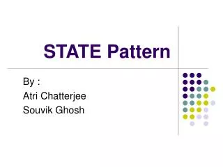 STATE Pattern