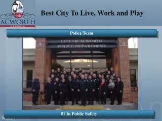 #1 In Public Safety